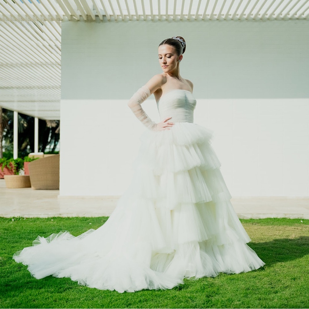 OSCAR DE LA RENTA BRIDAL DRESS (2024) IN PERFECT CONDITION! Size 2